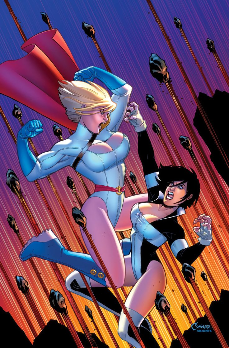 Power Girl vs Terra amanda Conner