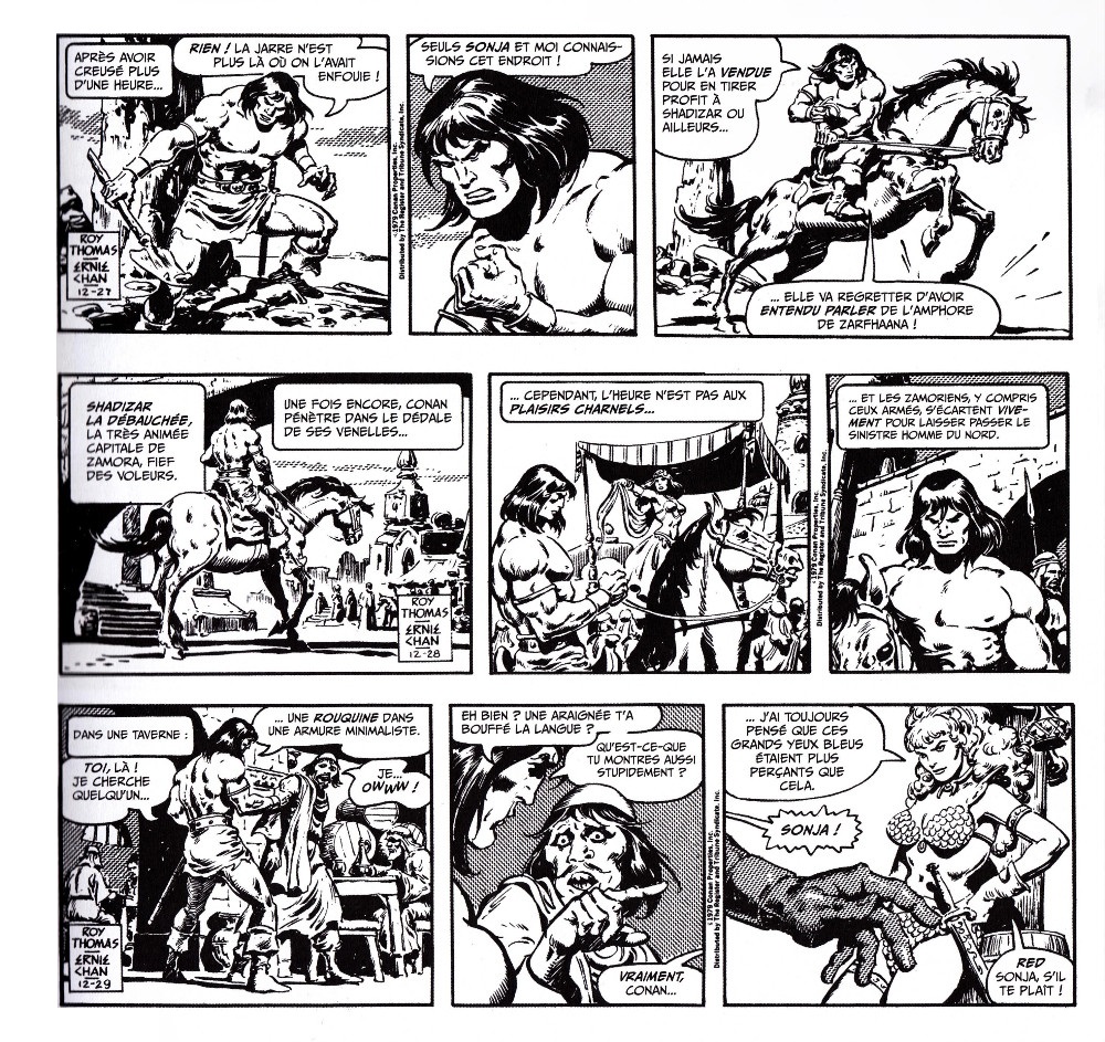 Conan comic strips 1979-1981